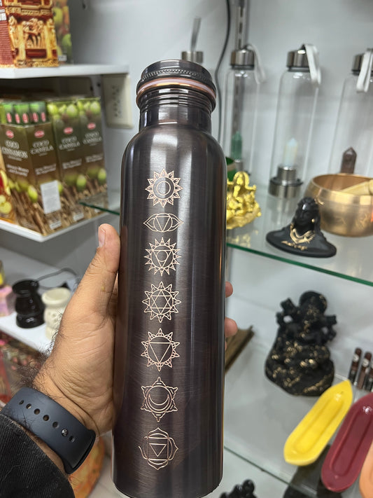 Botella de Cobre Premium – 100% Pura, Ecológica y con Estilo