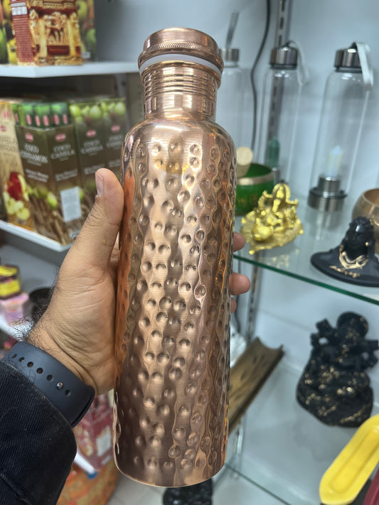 Botella de Cobre Premium – 100% Pura, Ecológica y con Estilo
