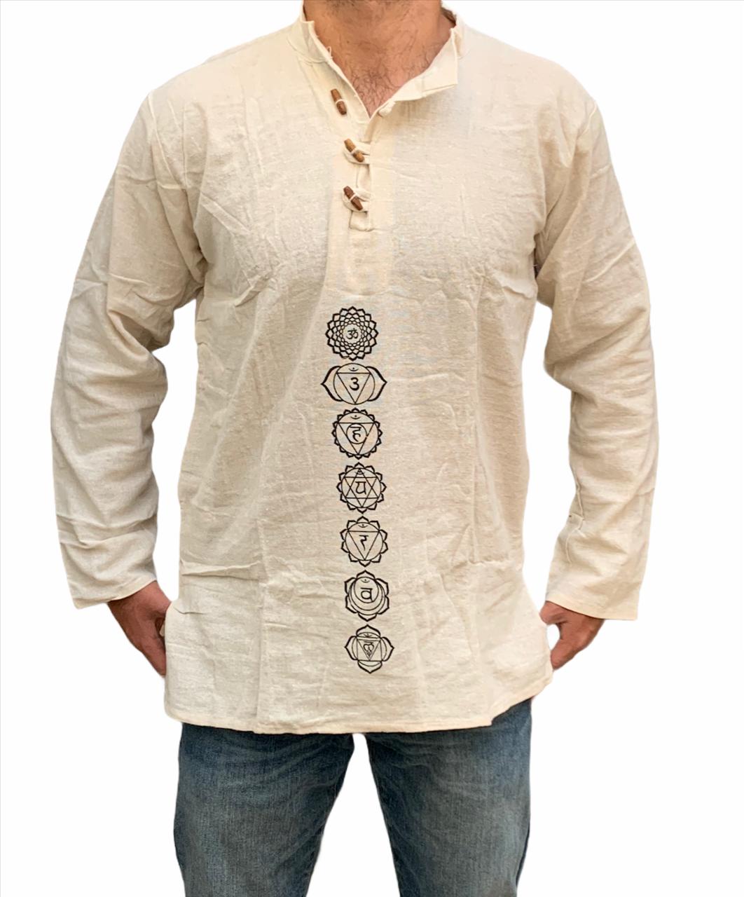 Kurta Con Figuras Hindu