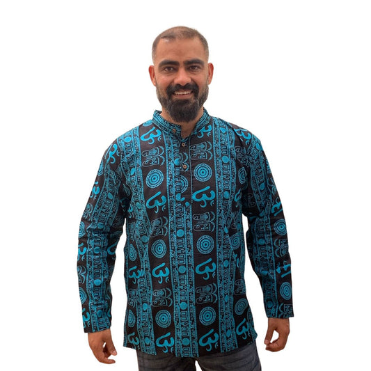 Kurta Om Manga Larga