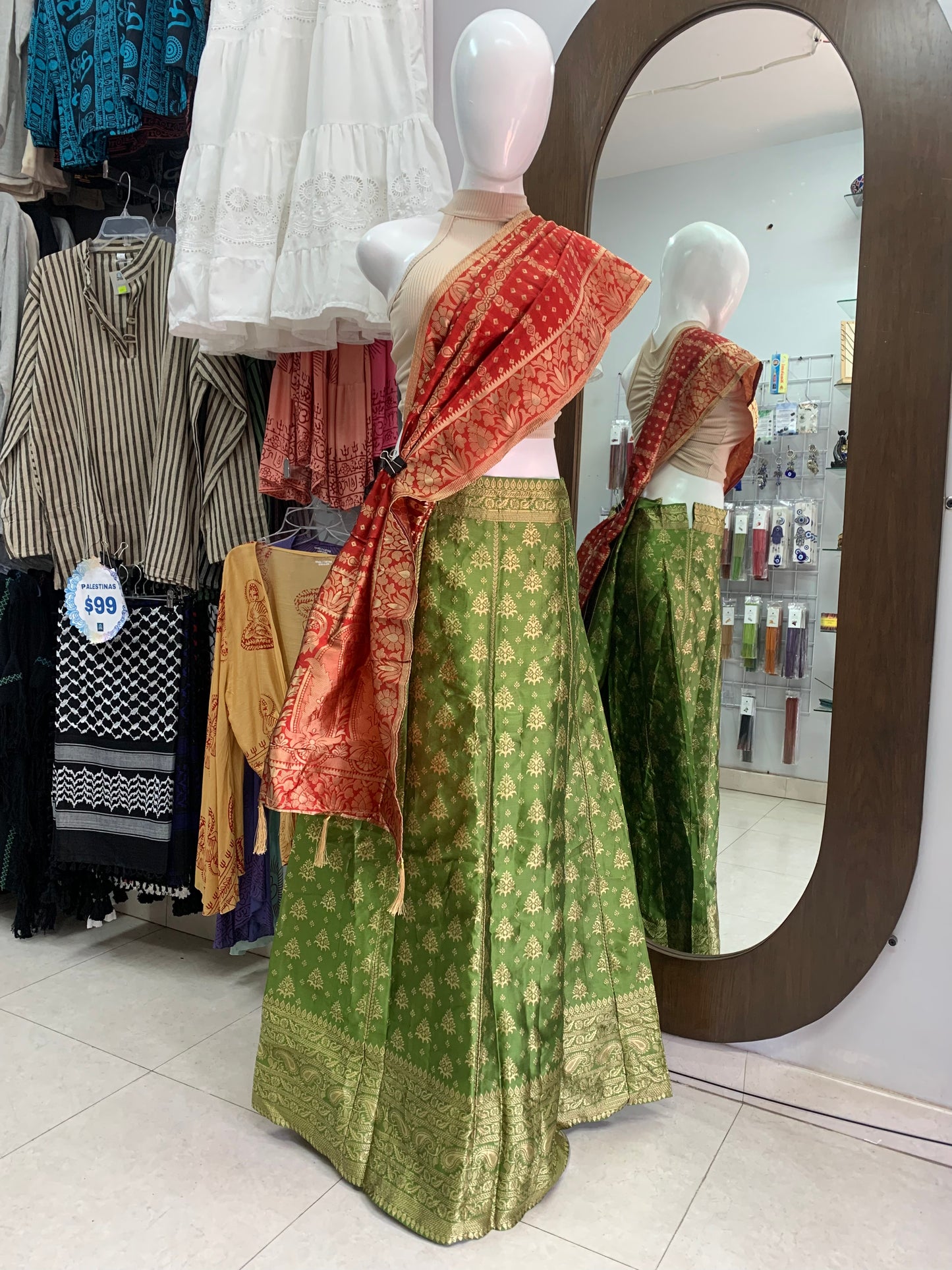 Saree Tradicional Hindú