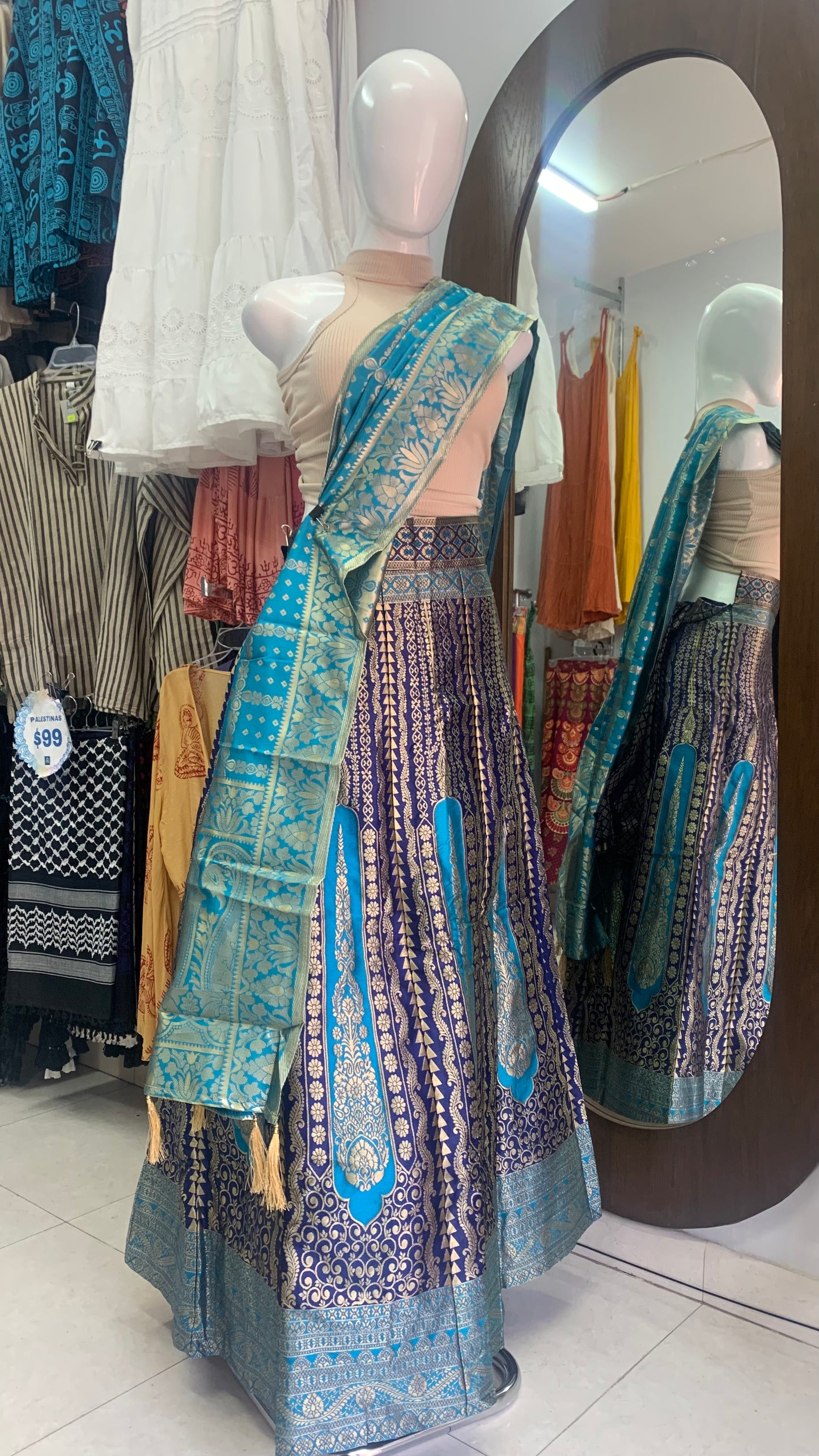 Saree Tradicional Hindú