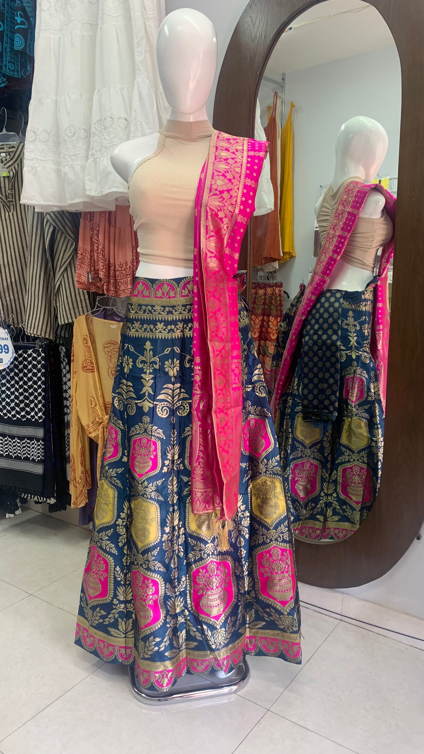 Saree Tradicional Hindú
