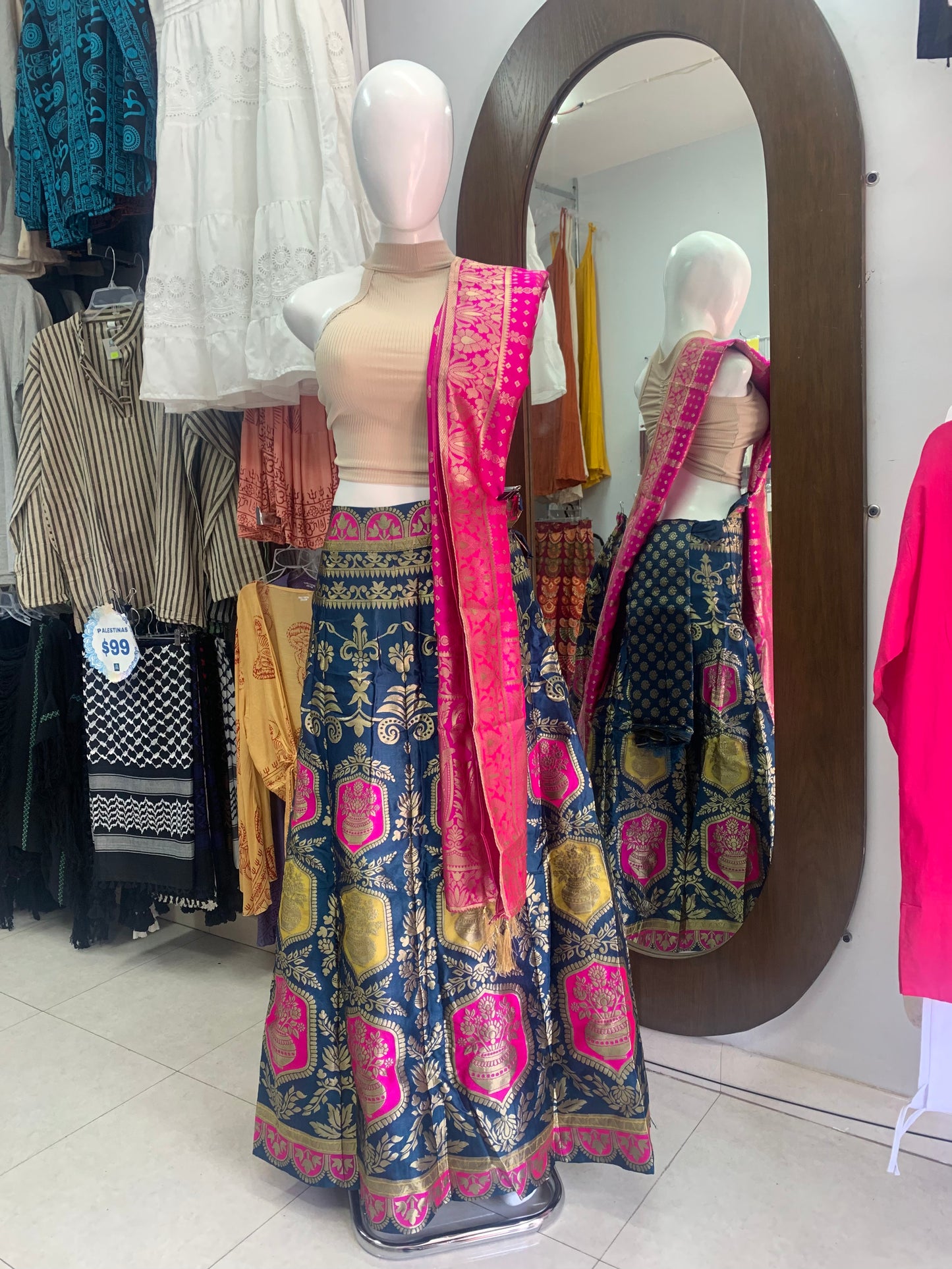 Saree Tradicional Hindú