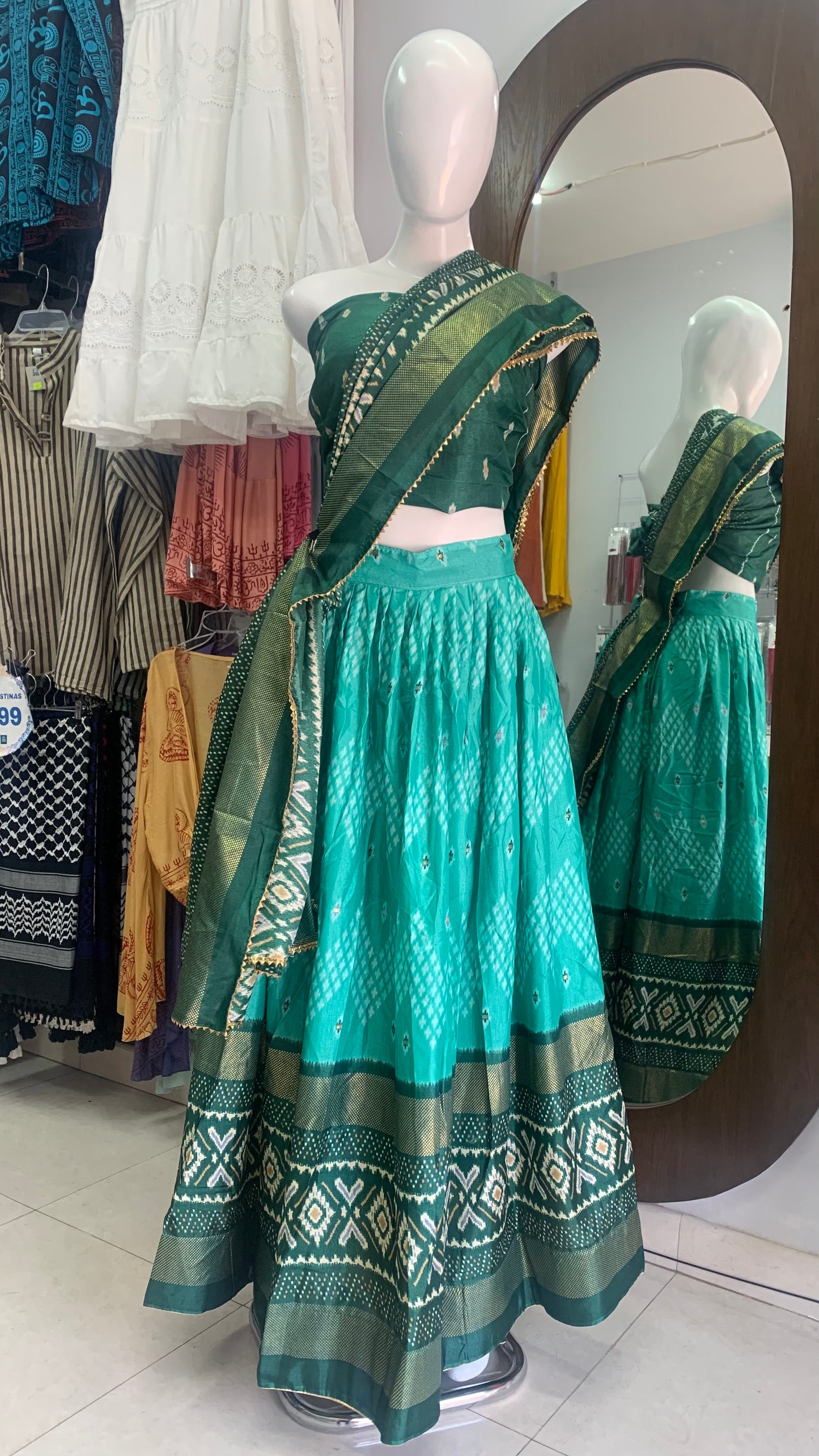 Saree Tradicional Hindú