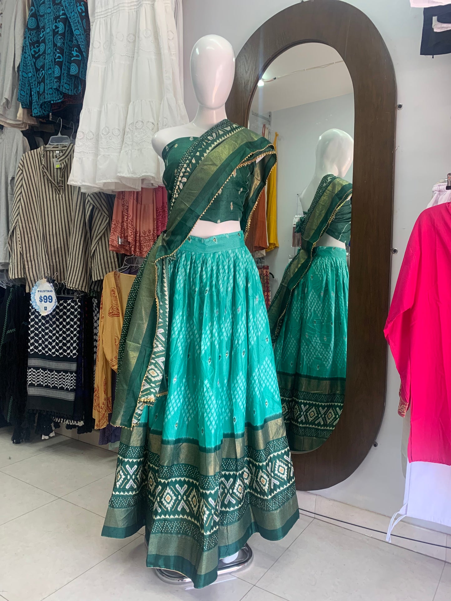 Saree Tradicional Hindú