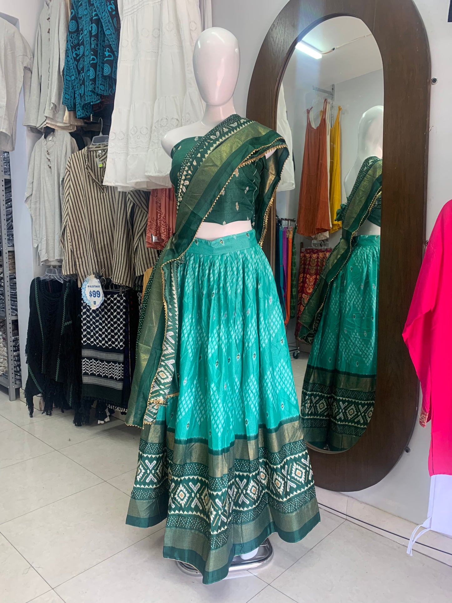 Saree Tradicional Hindú