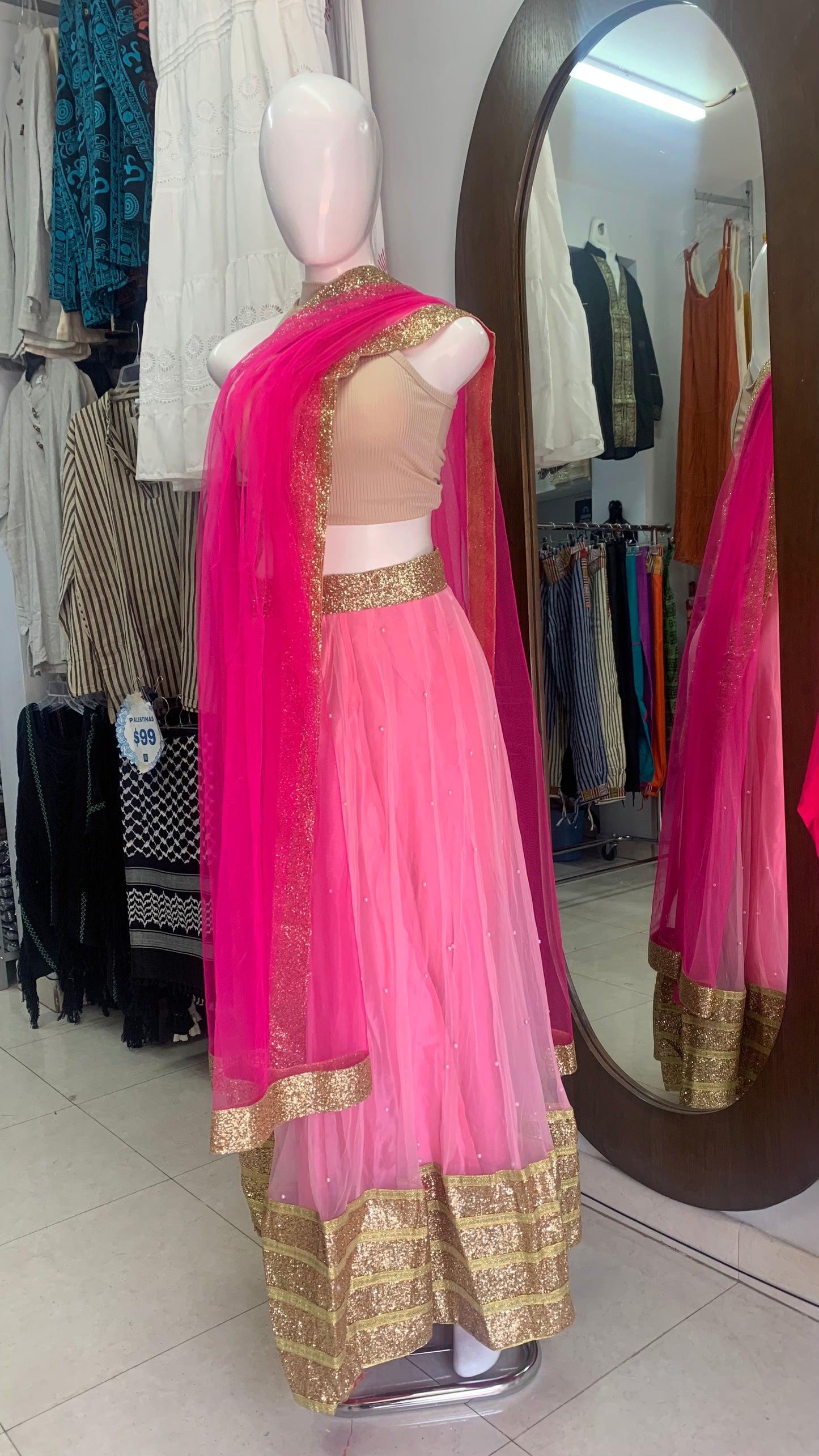 Saree Tradicional Hindú