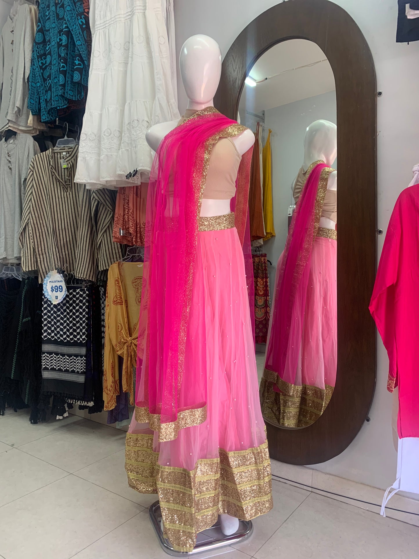 Saree Tradicional Hindú