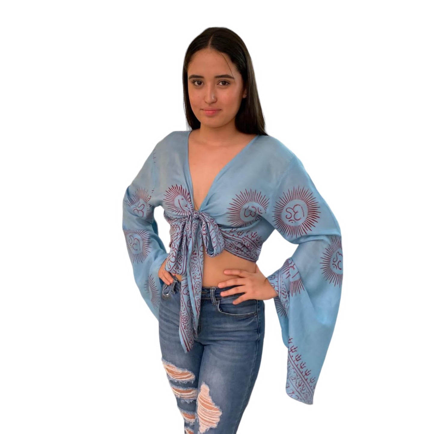 Top envolvente Hindú