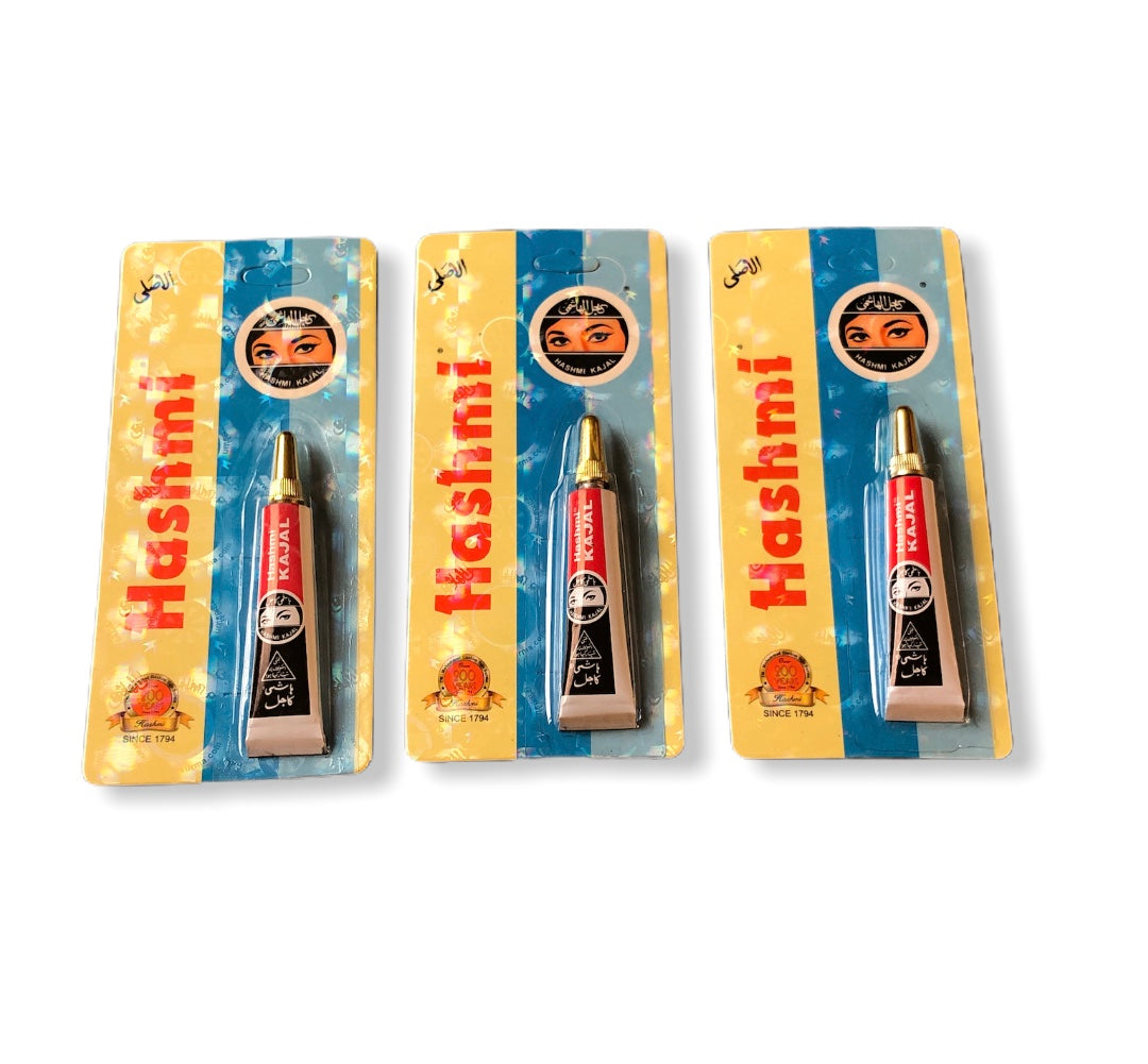 Delineador Hashmi 100 % Original Kajal (Pack 3)
