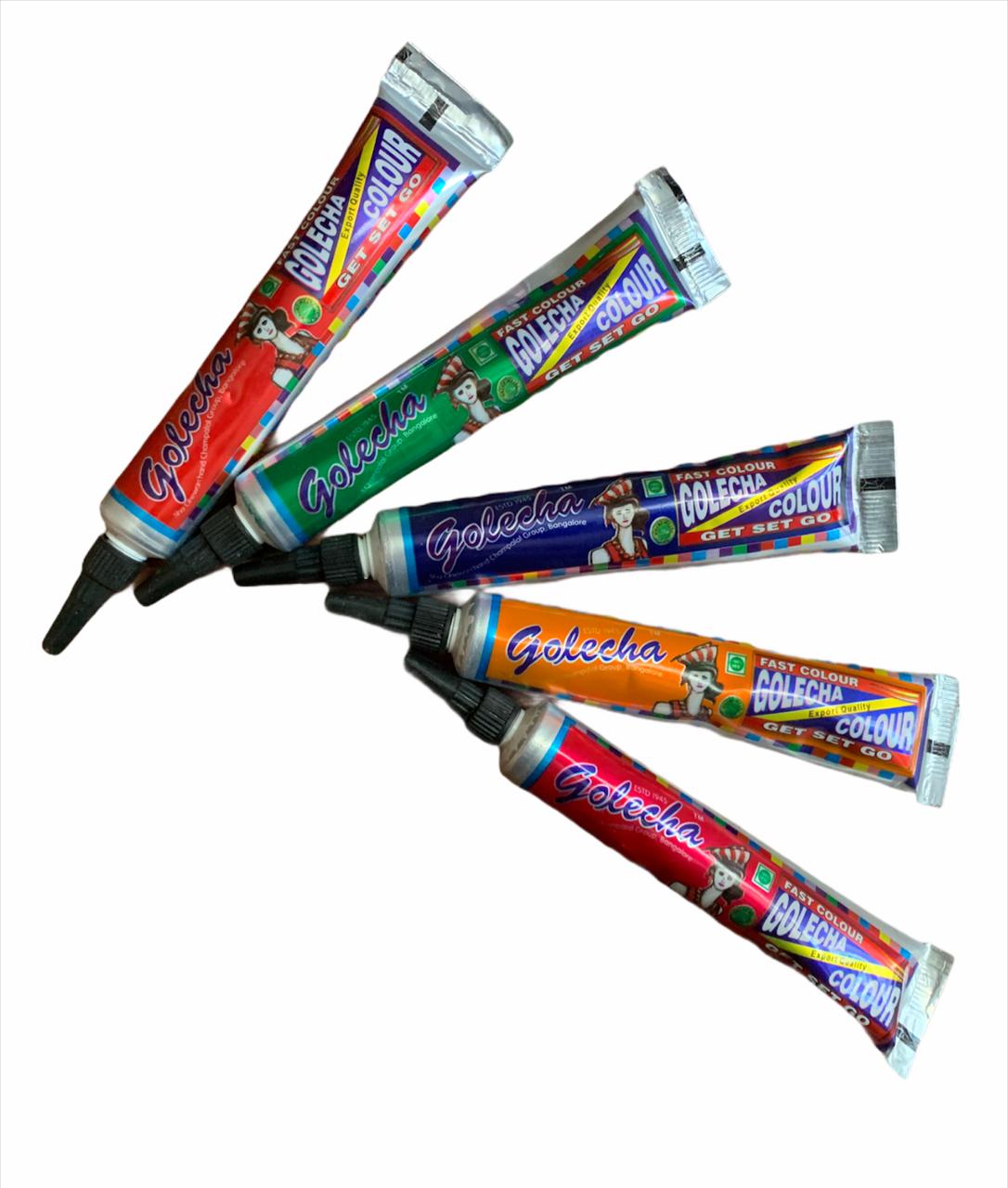 Henna Natural Para Tatuajes (5 Tubos)