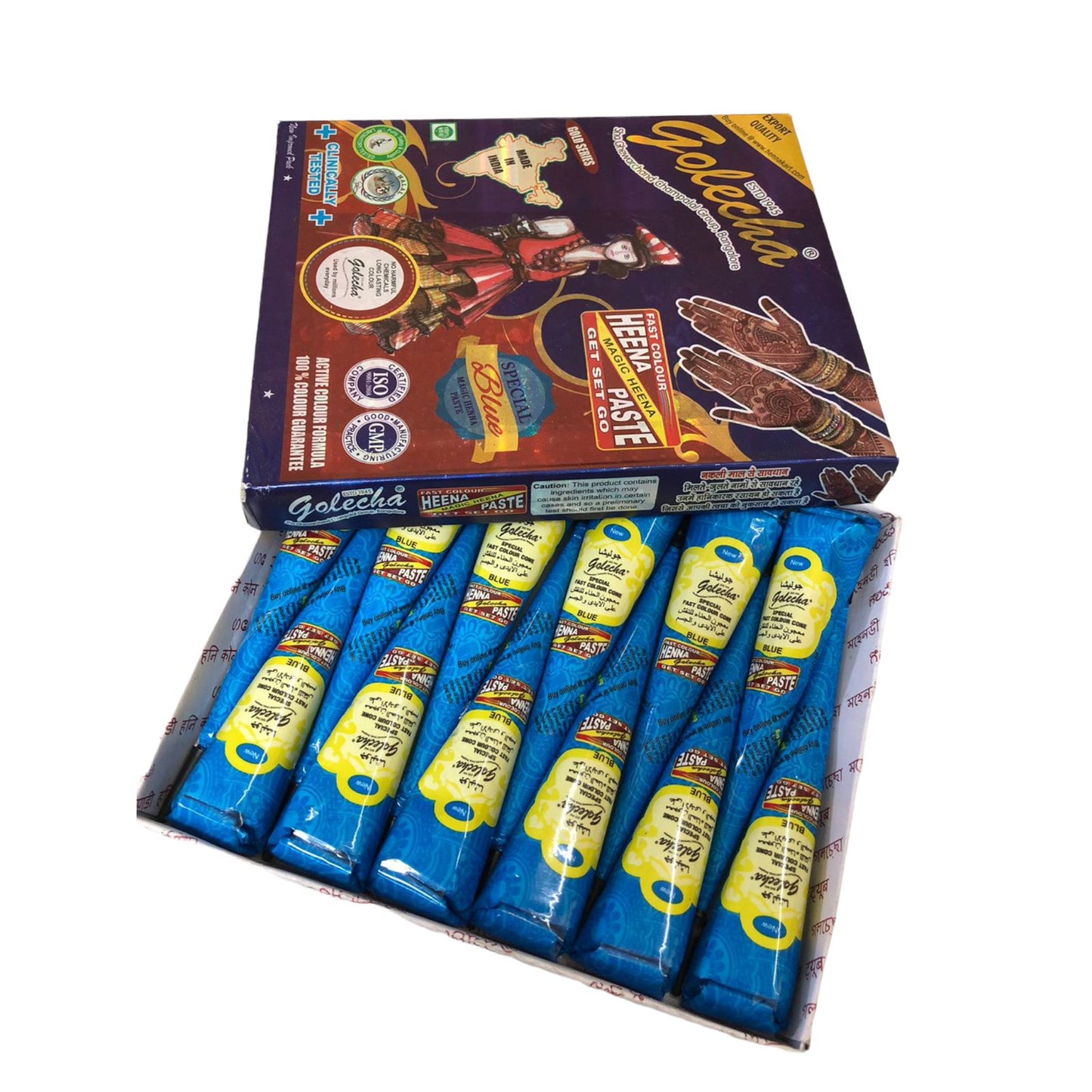 Henna Azul Para Tatuajes