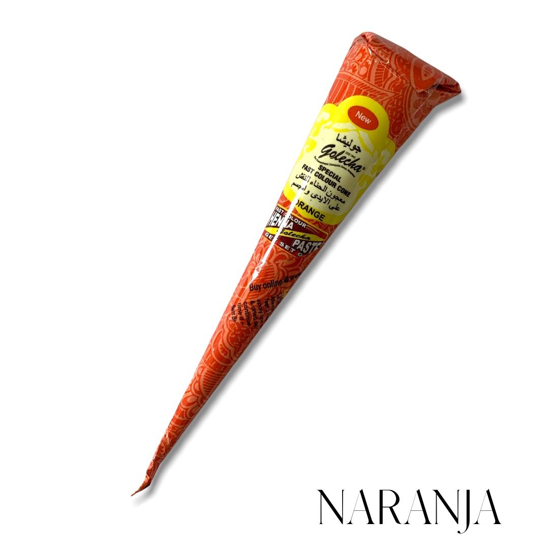 Henna Natural Para Tatuajes (12 Conos)