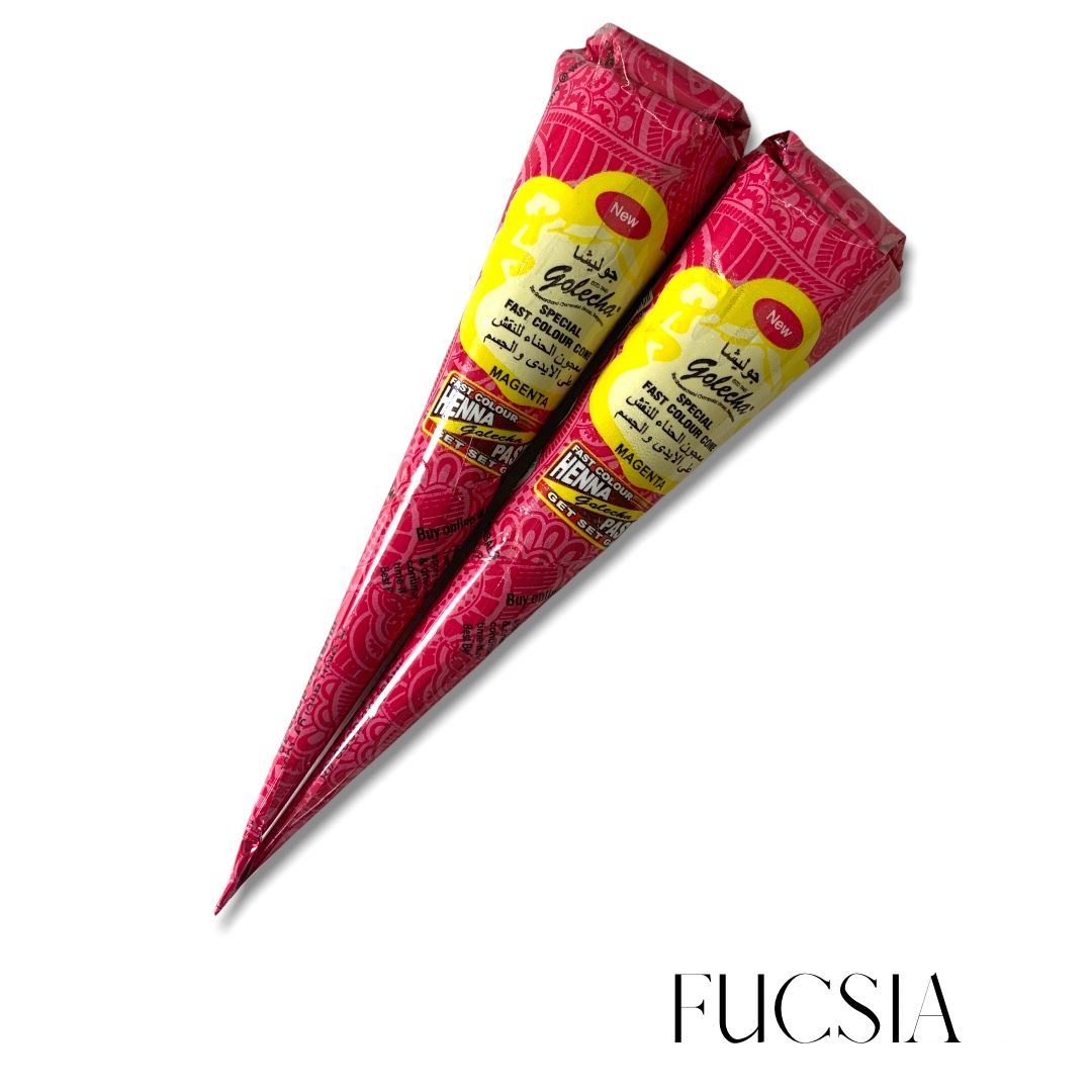 Henna Natural Para Tatuajes Temporales (2 Tubos)
