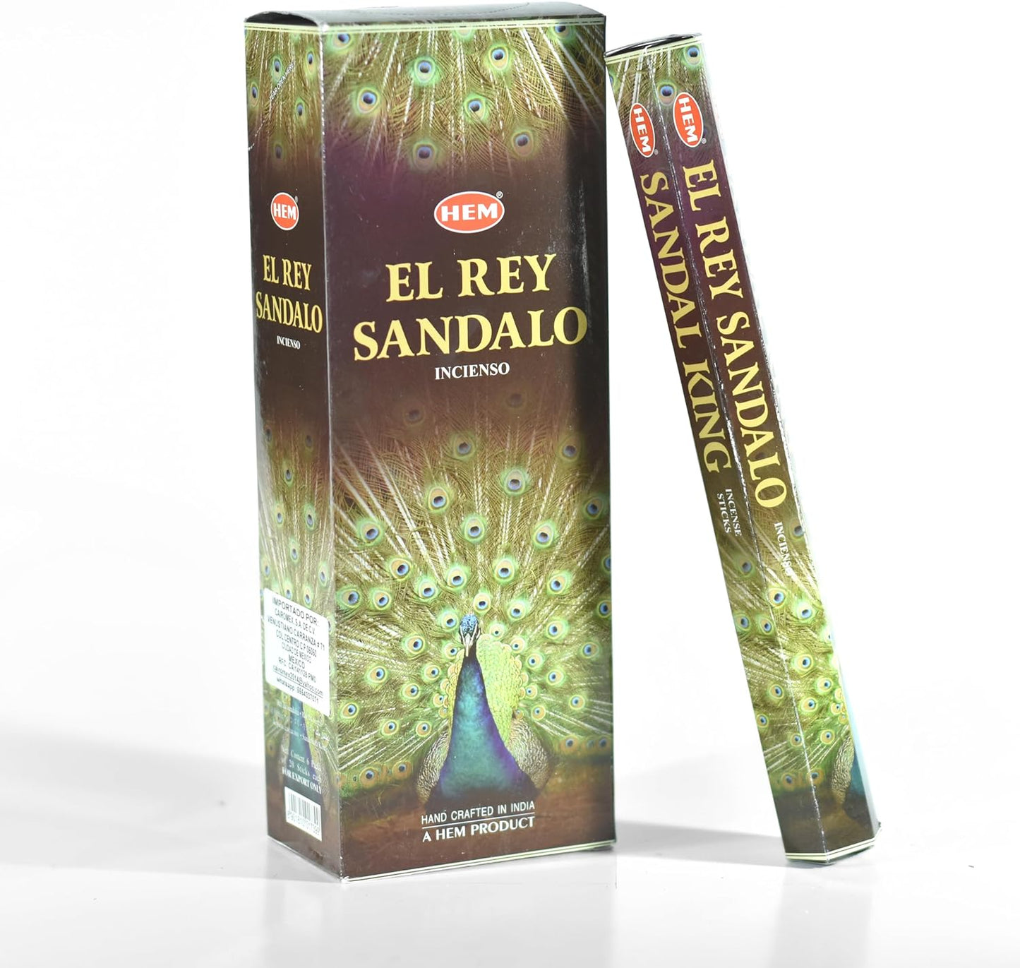 Incienso Hexagonal (6 Tubos Con 20 Varitas C/u)