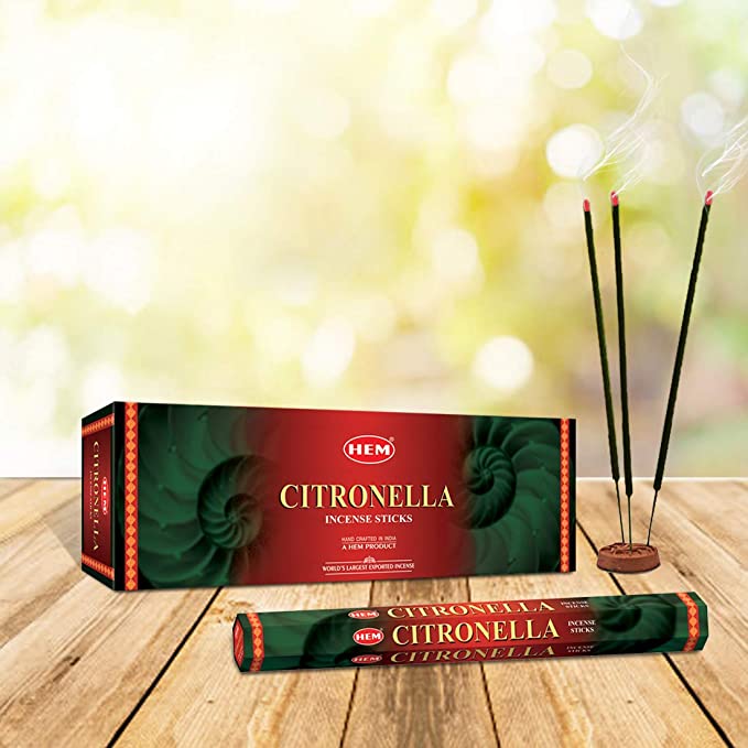 Incienso Hexagonal (6 Tubos Con 20 Varitas C/u)