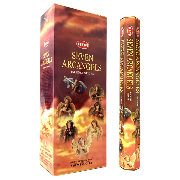 Incienso Hexagonal (6 Tubos Con 20 Varitas C/u)