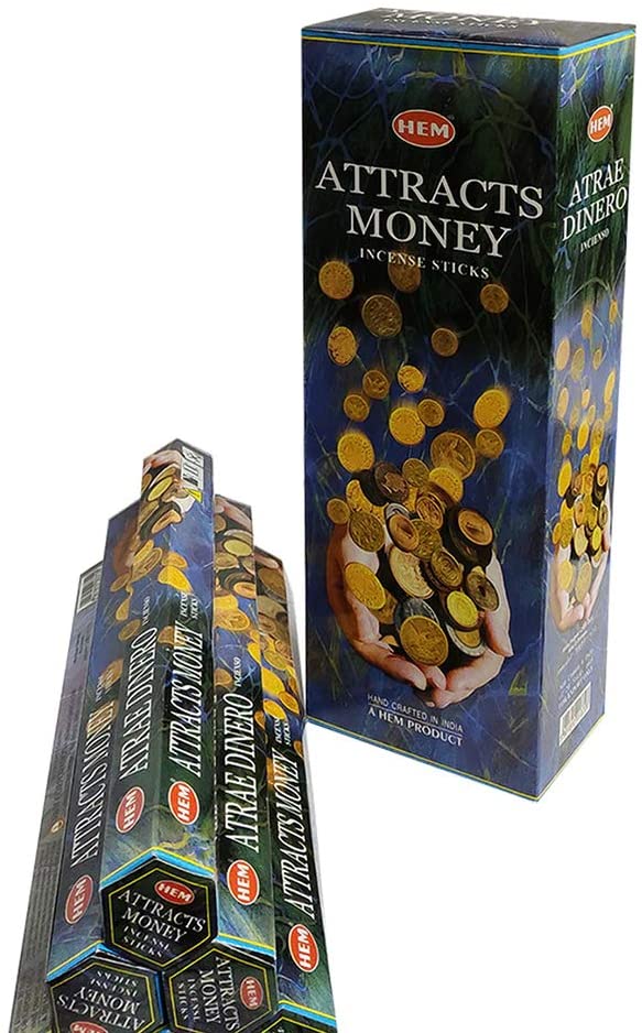 Incienso Hexagonal (6 Tubos Con 20 Varitas C/u)