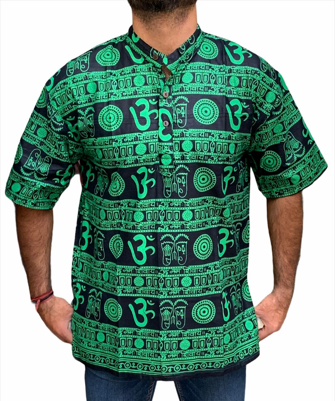 Kurta Om Manga Corta