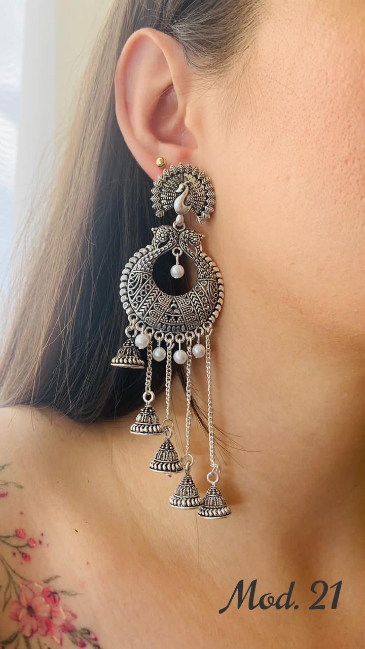 Aretes Hindu (Jhumka)