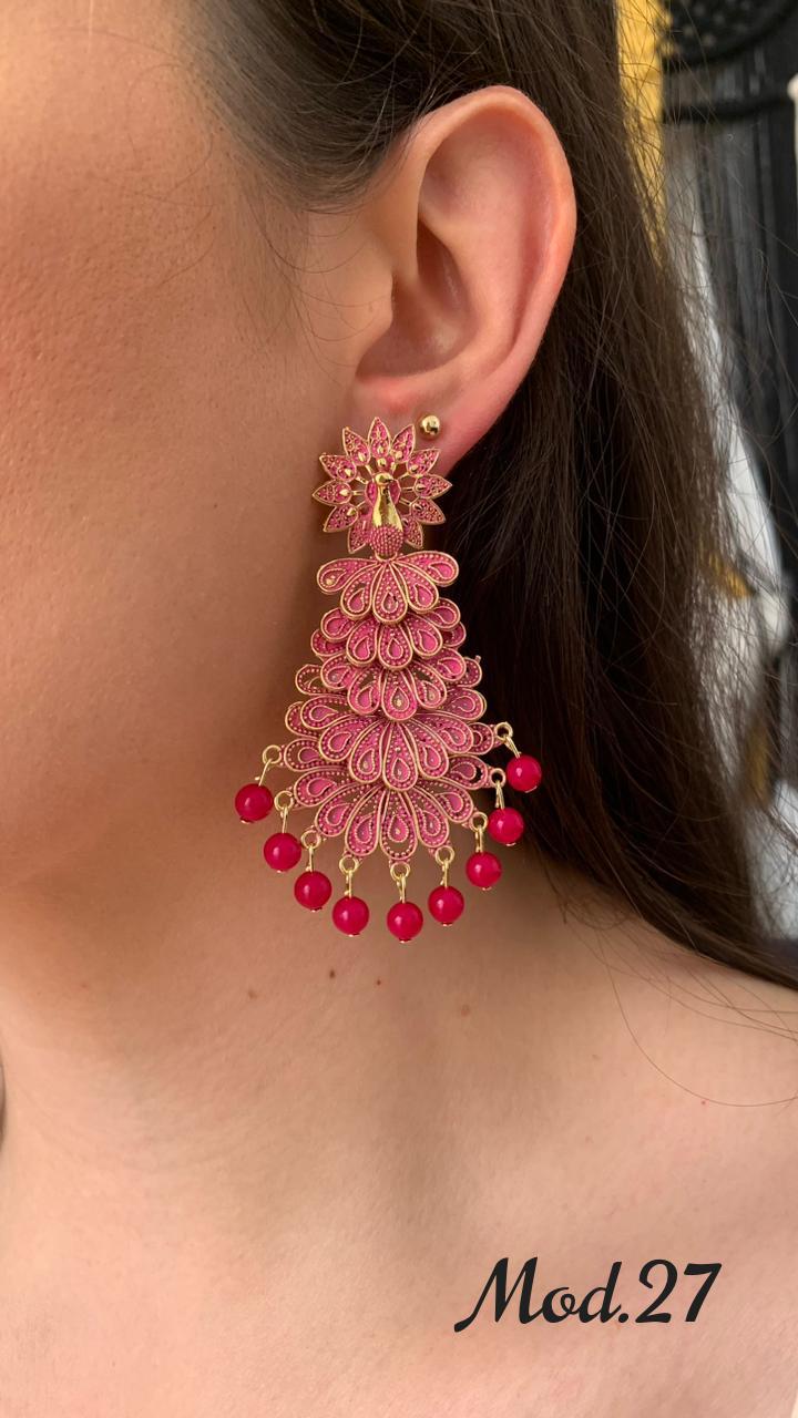 Aretes Hindu (Jhumka)