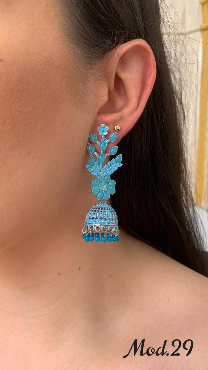 Aretes Hindu (Jhumka)