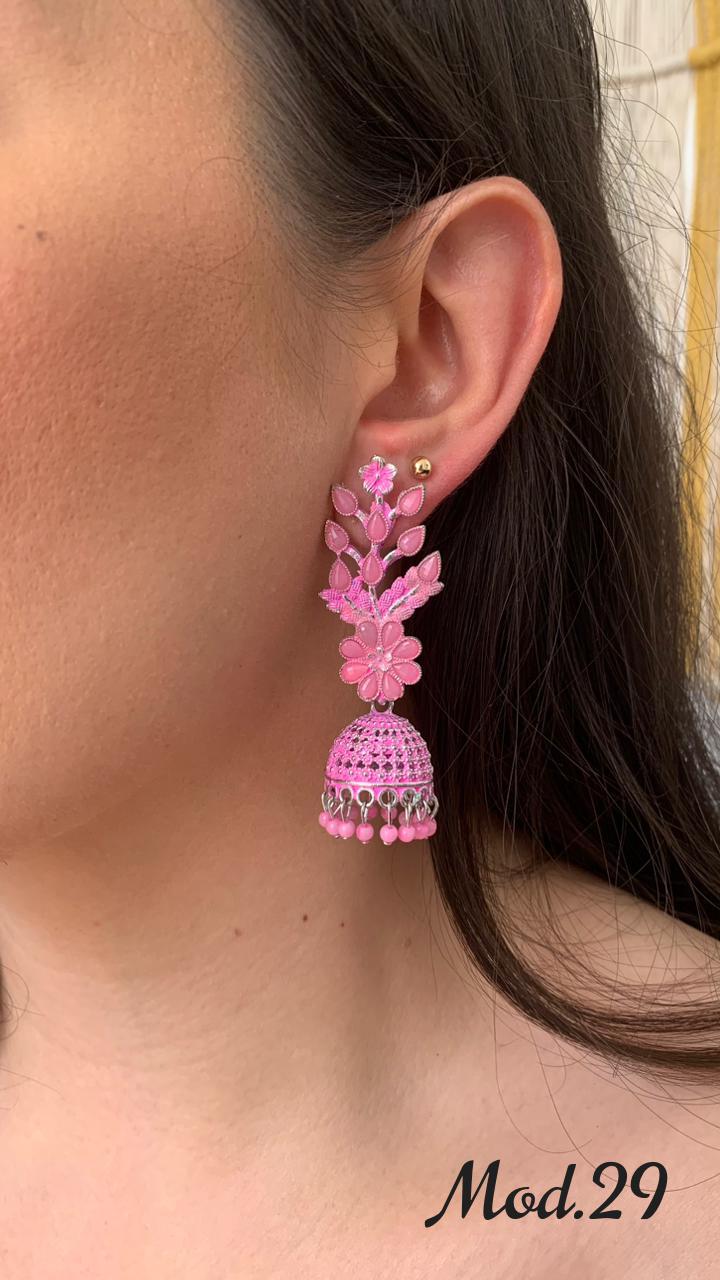 Aretes Hindu (Jhumka)