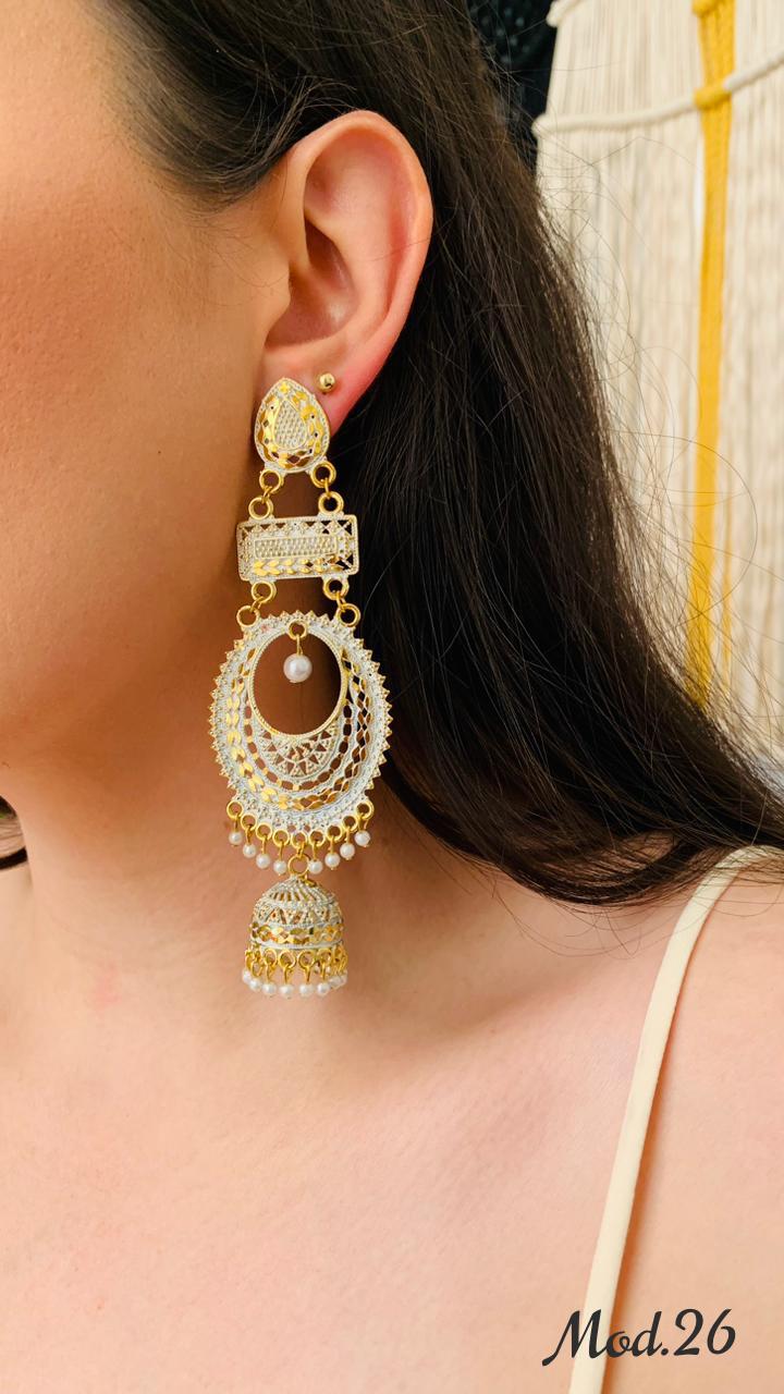 Aretes Hindu (Jhumka)
