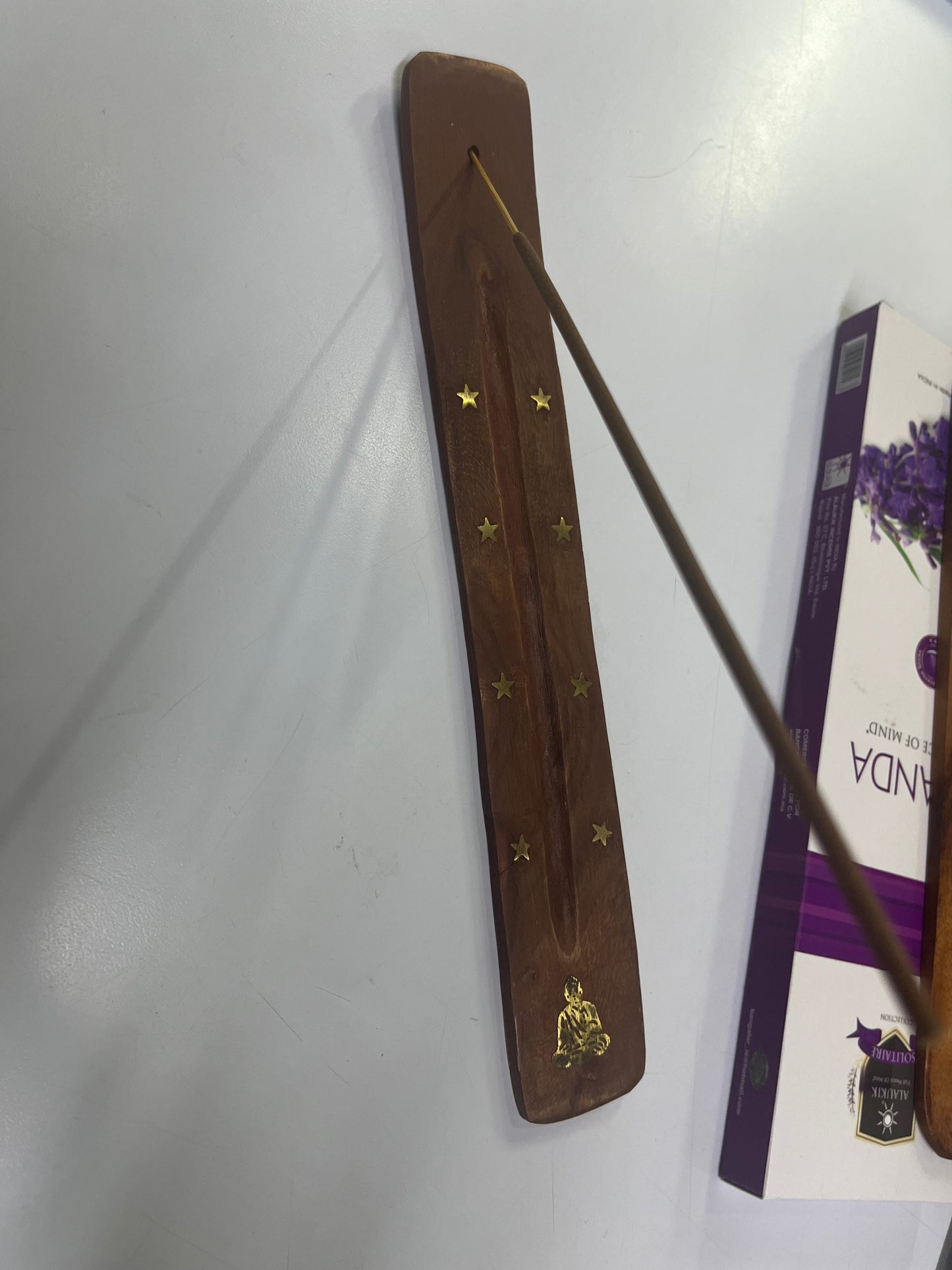 Porta Incienso de Madera