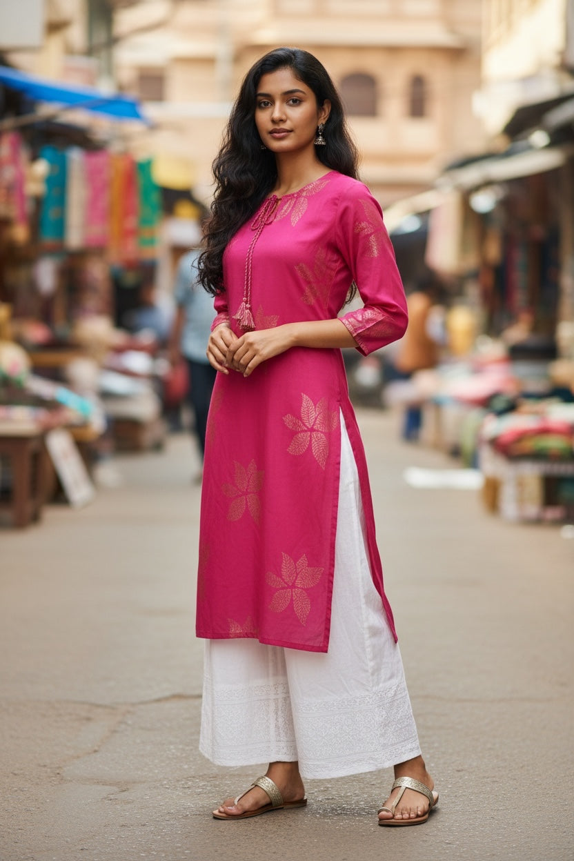 Kurti Hindú - Mysore Rosa