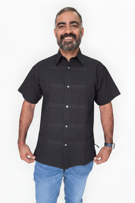 Guayabera Lisa para Caballero