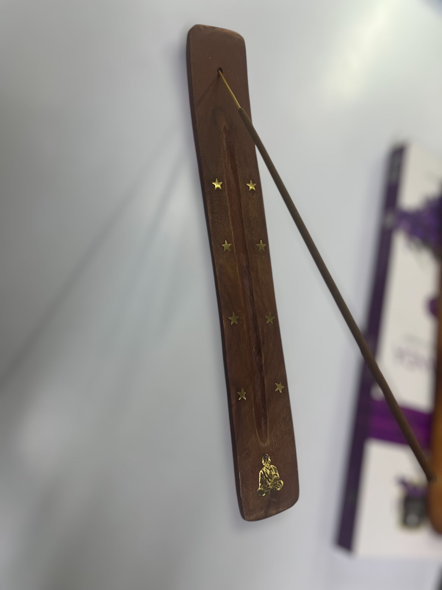 Porta Incienso de Madera