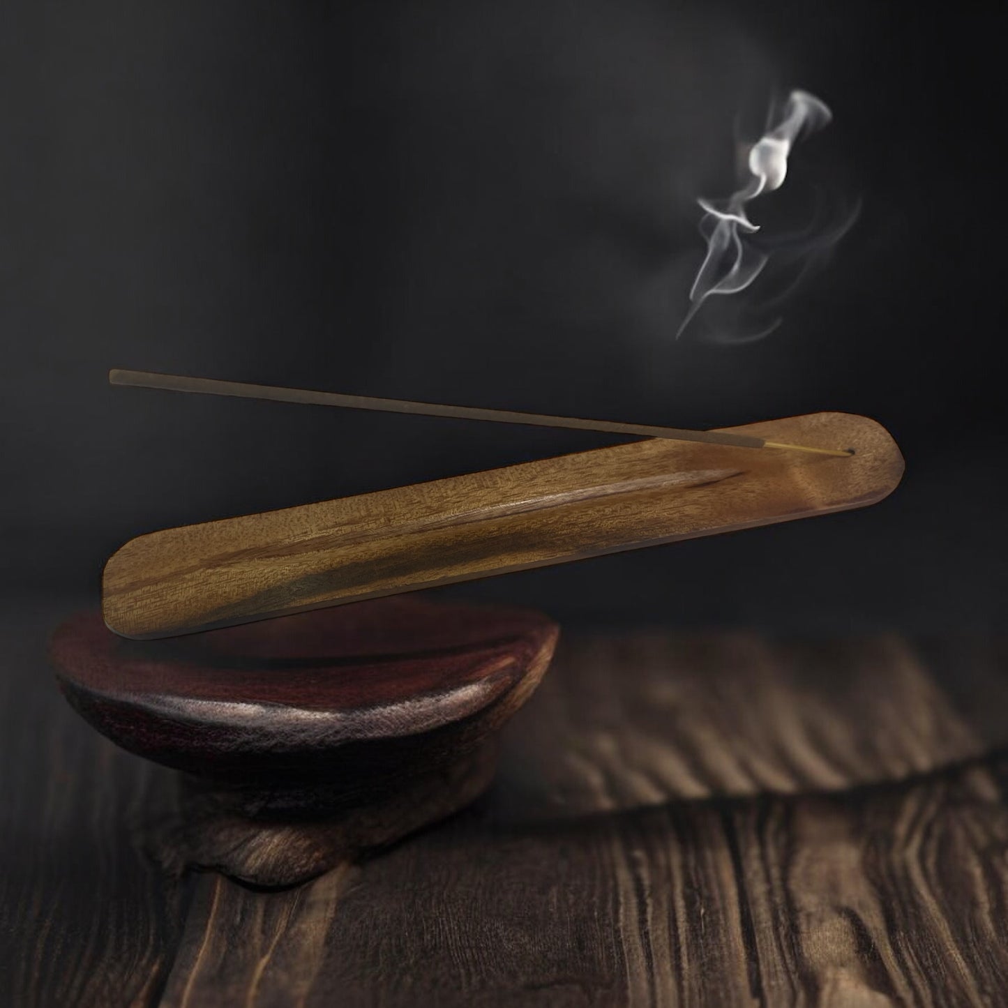 Porta Incienso de Madera