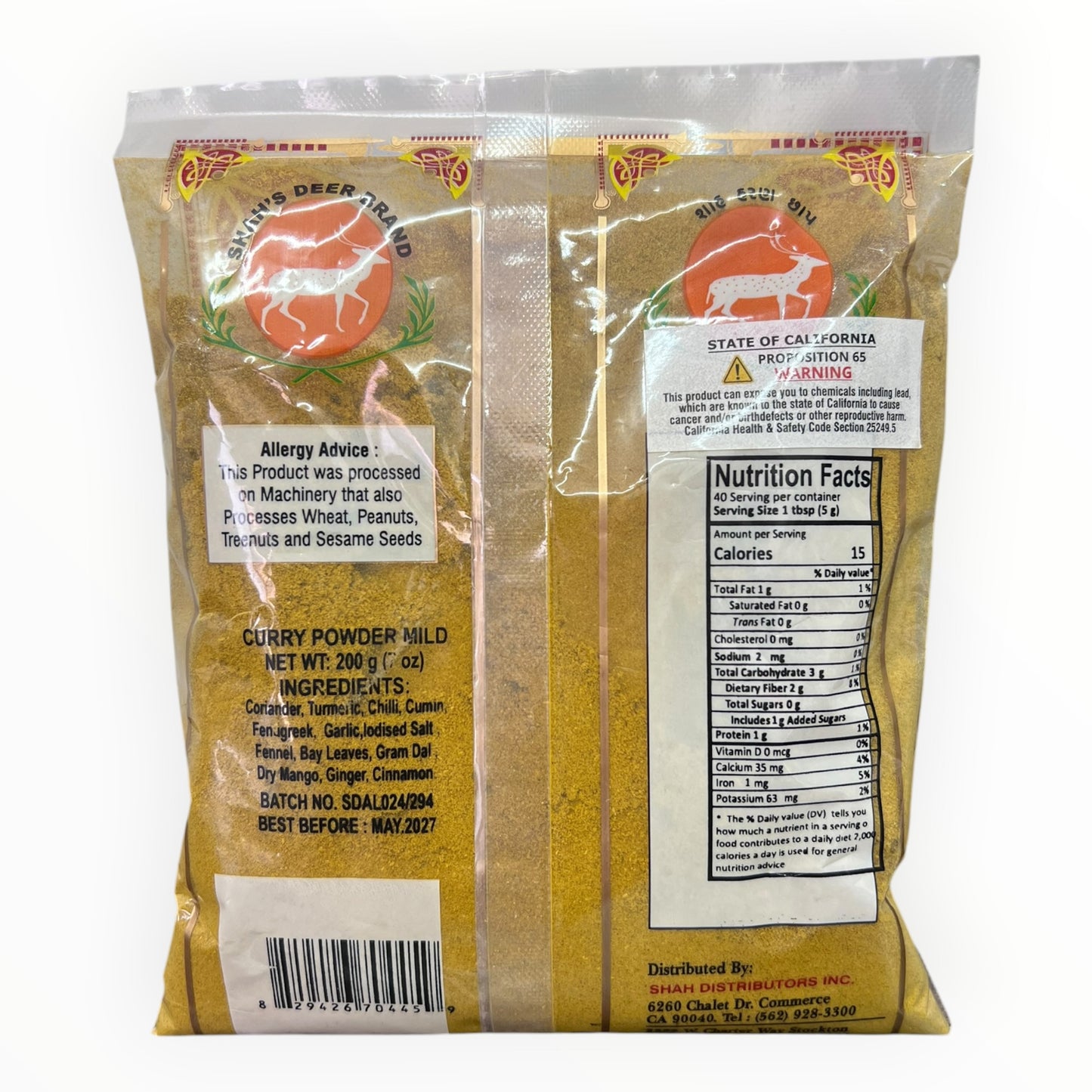 Curry en polvo 200g