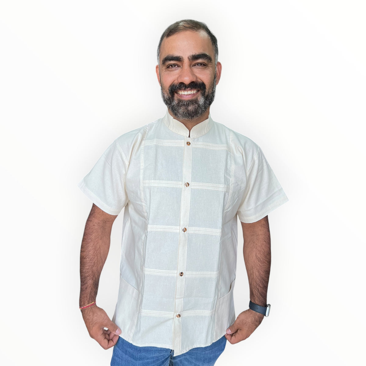 Guayabera Lisa para Caballero