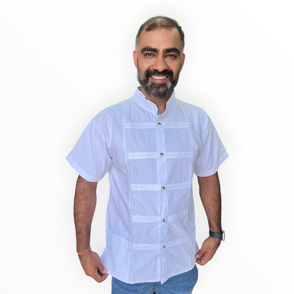 Guayabera Lisa para Caballero