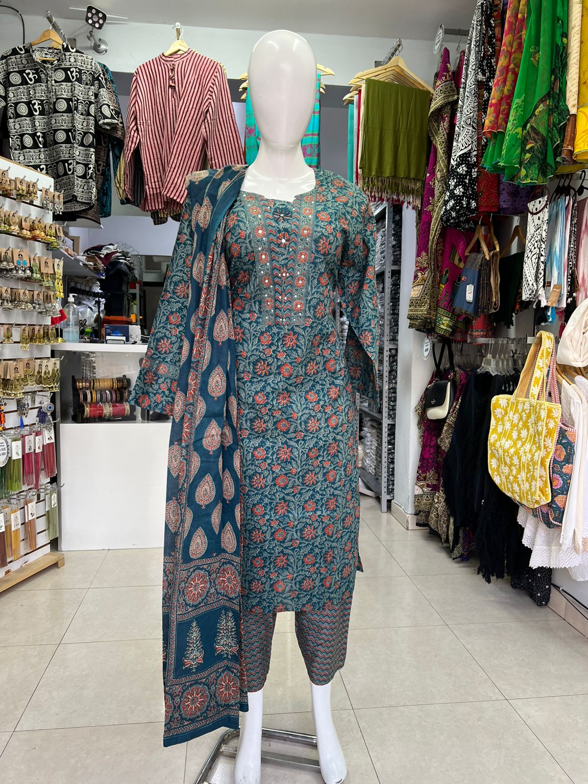 Salwar Kameez Artesanal: Conjunto Hindú (Modelos Únicos)