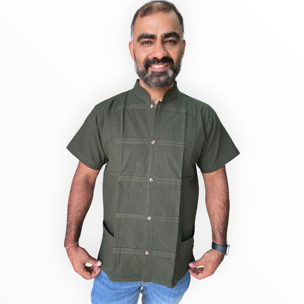 Guayabera Lisa para Caballero