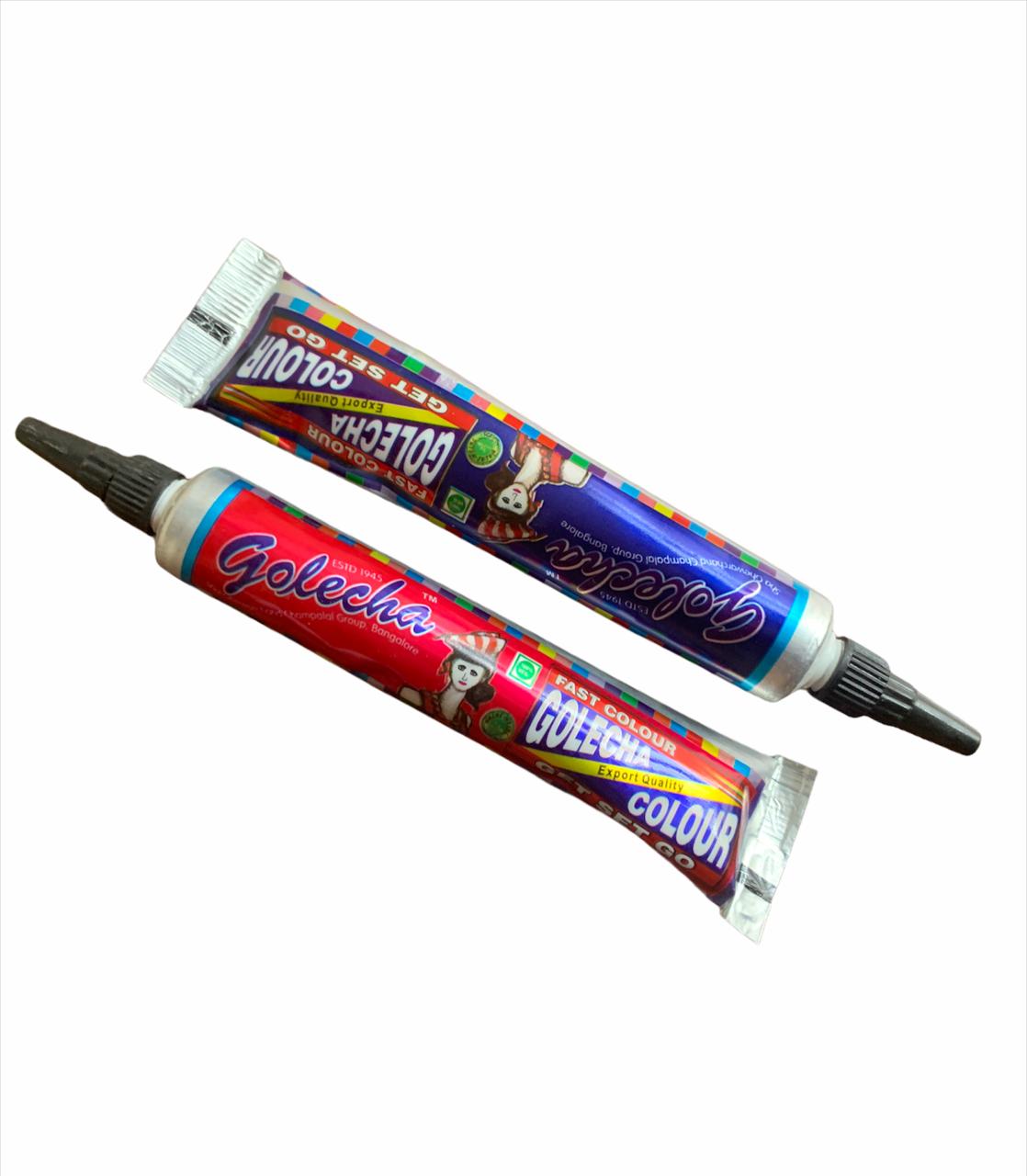 Henna Natural Para Tatuajes Temporales (2 Tubos)