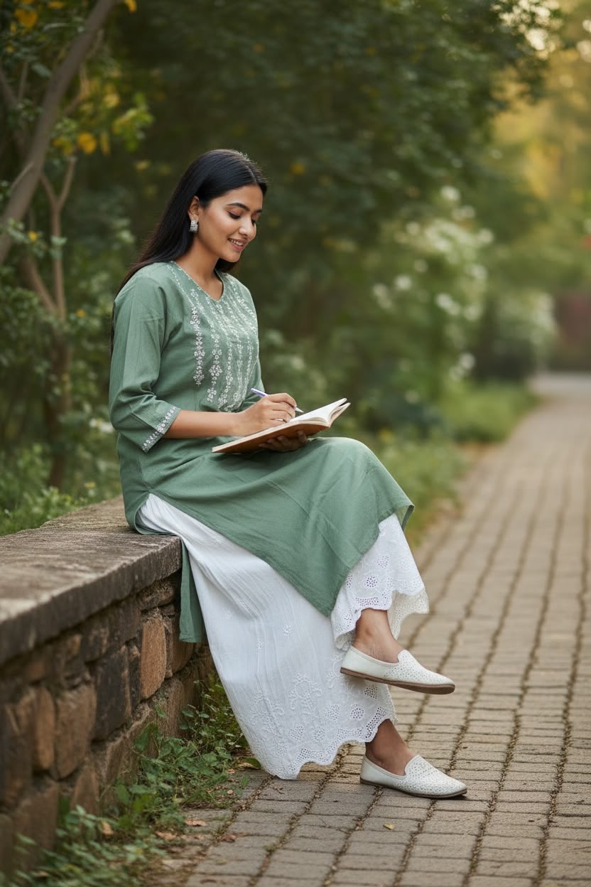 Kurti Hindú - Laknowi Verde
