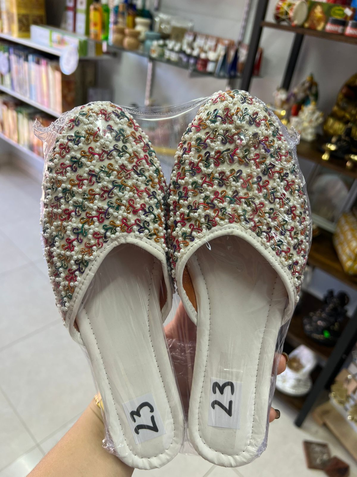 Jooti para Mujeres — Zapatos Estilo Aladino de la India para Dama