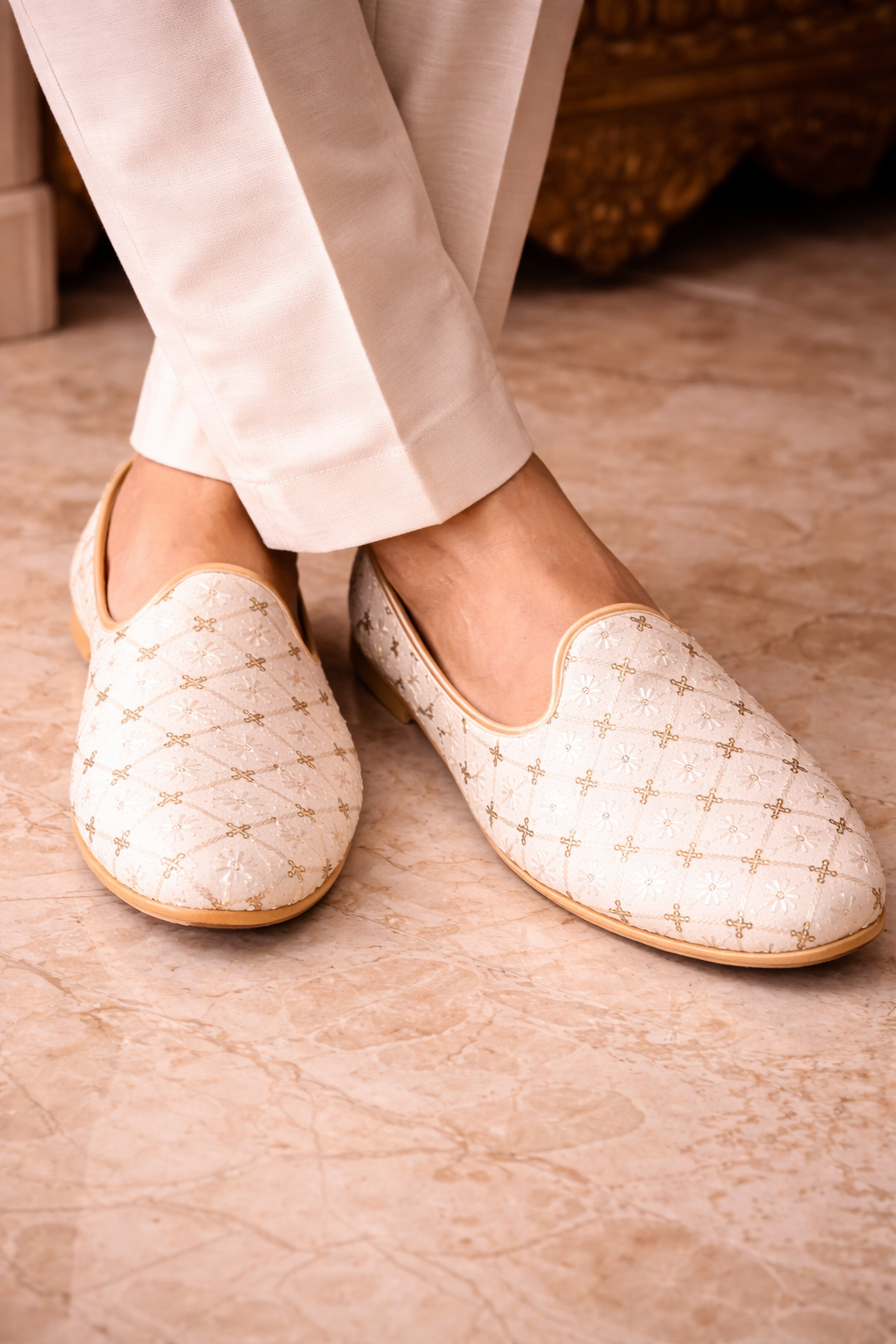 Mojri para Caballeros — Zapatos Estilo Aladino de la India