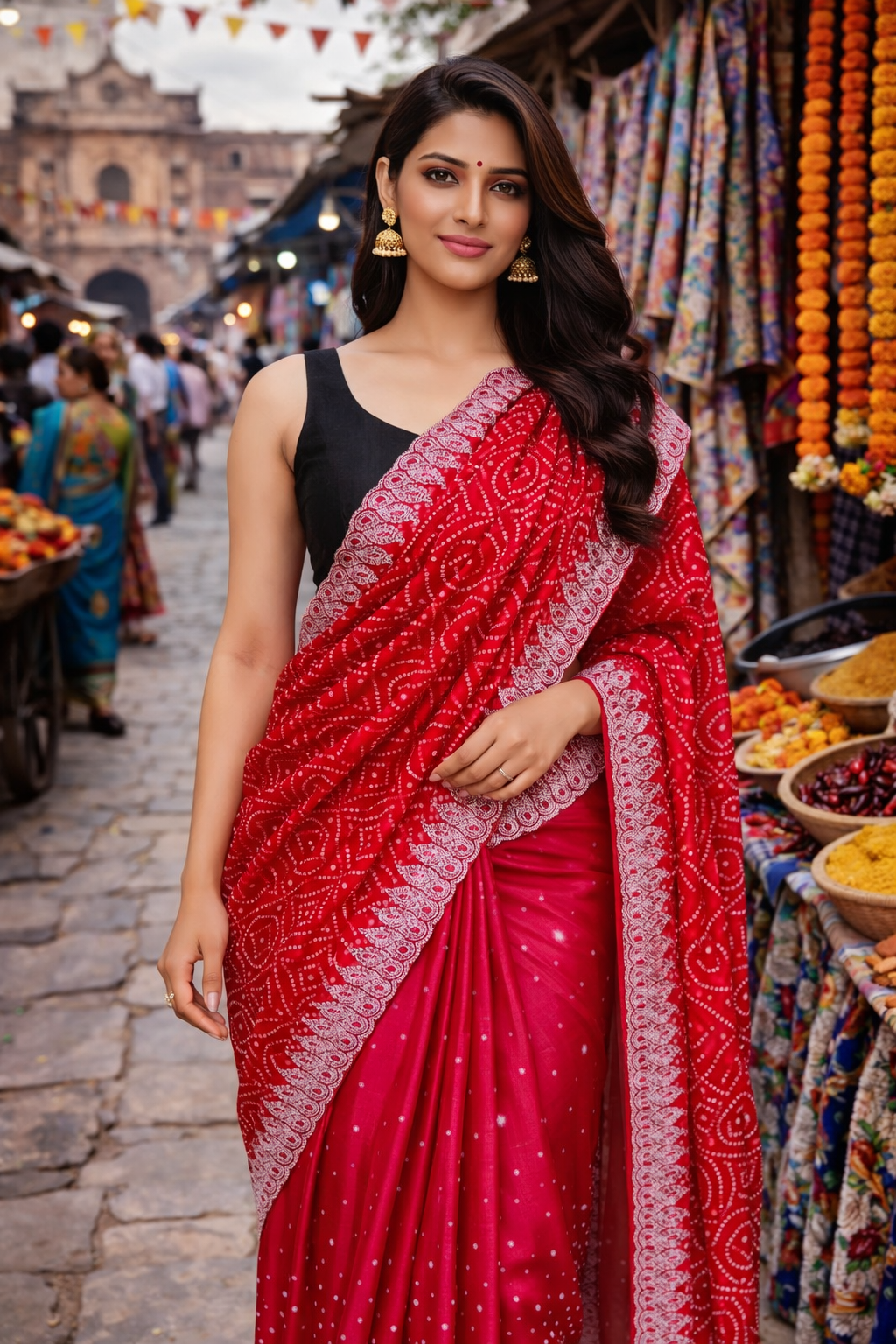 Saree Tradicional Hindú