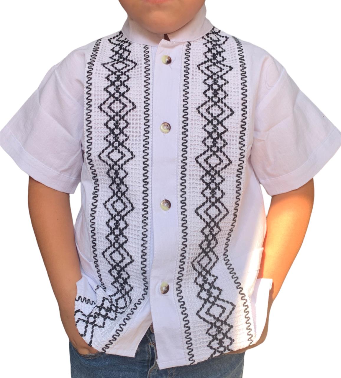 Guayabera Para Niño