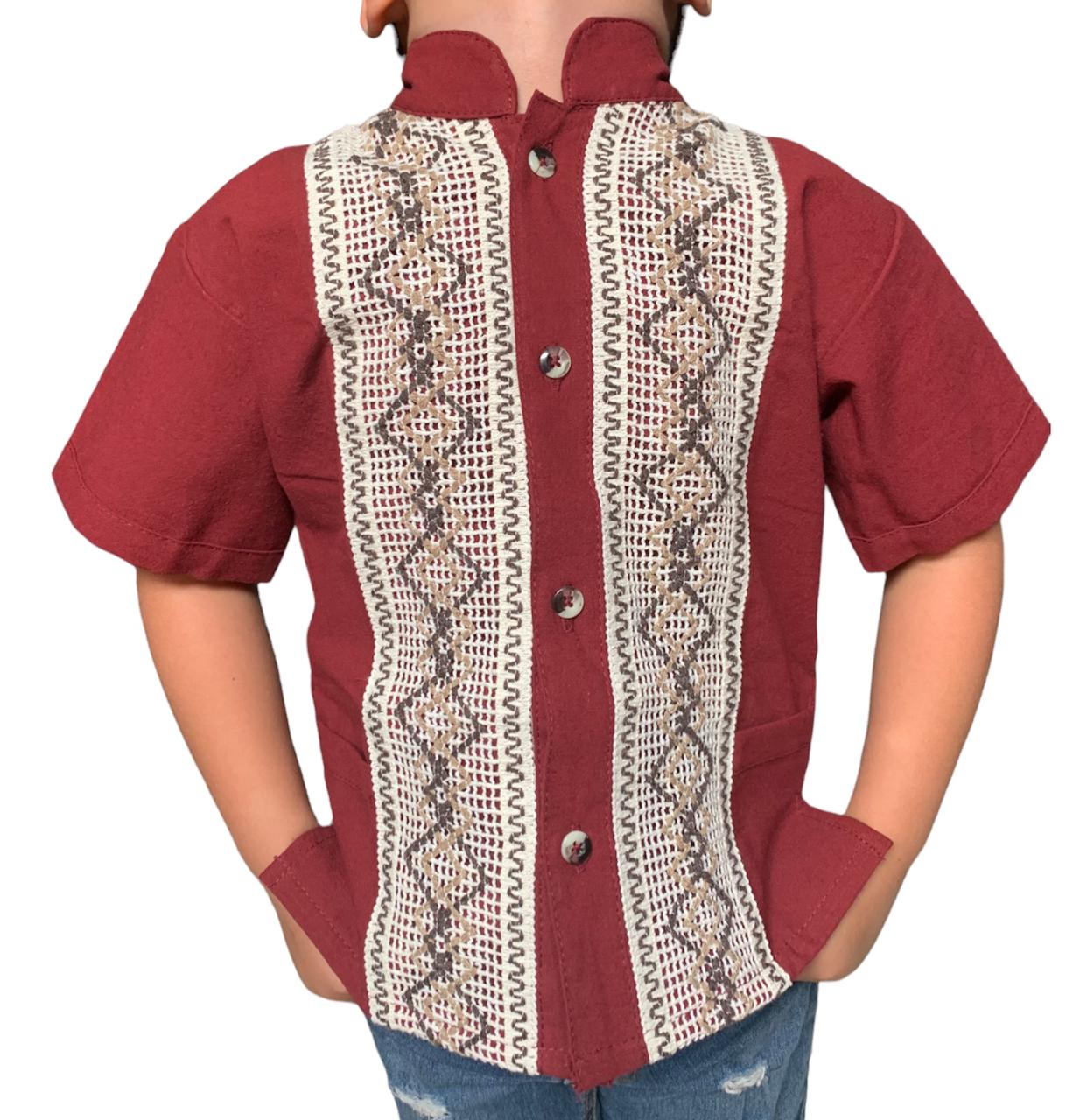 Guayabera Para Niño