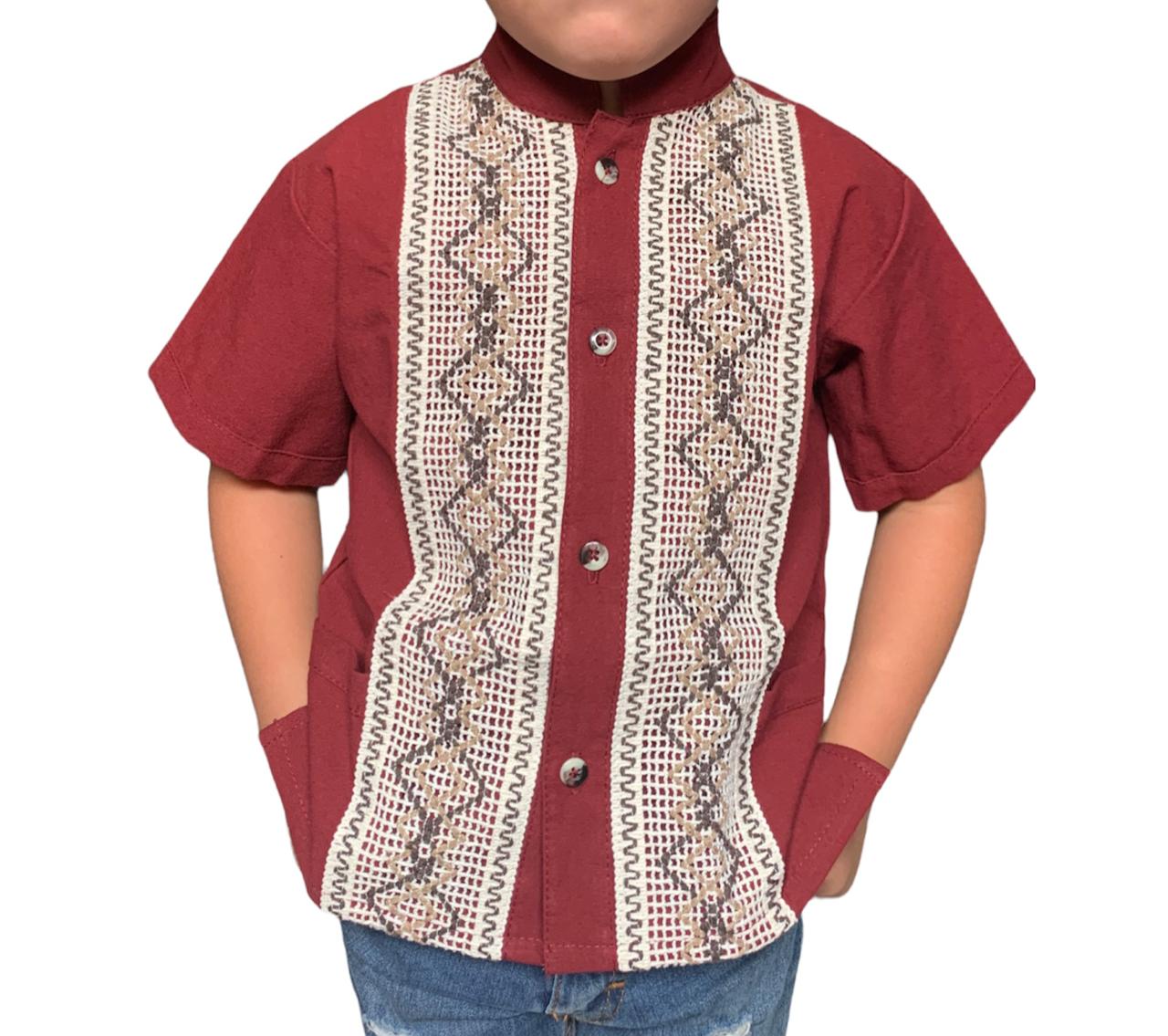 Guayabera Para Niño