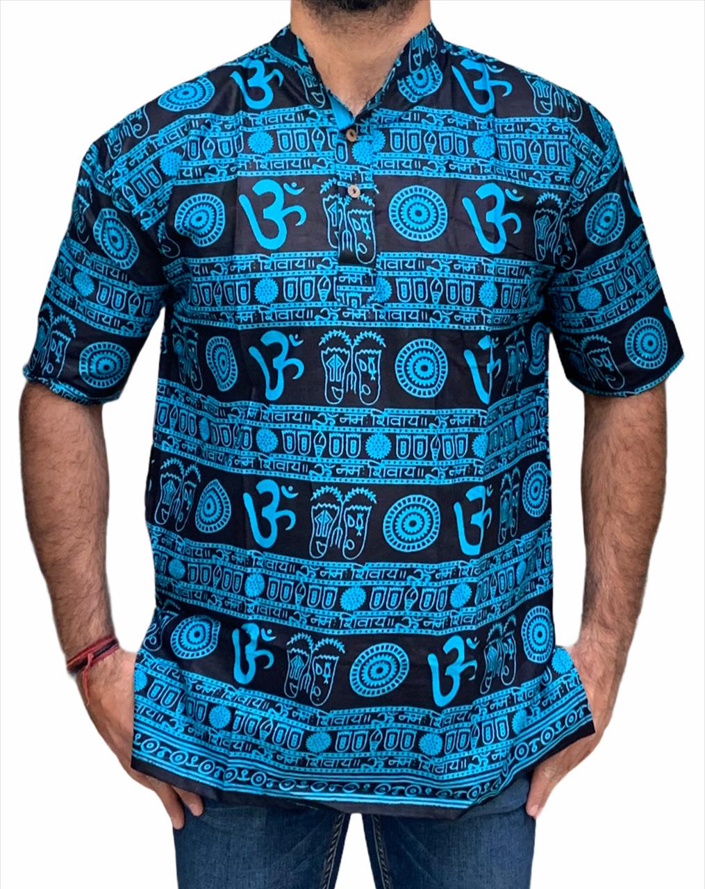 Kurta Om Manga Corta